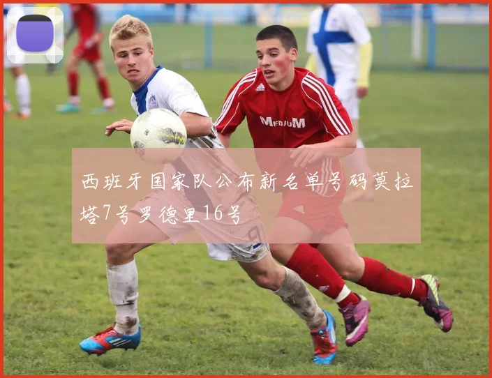 西班牙国家队公布新名单号码莫拉塔7号罗德里16号