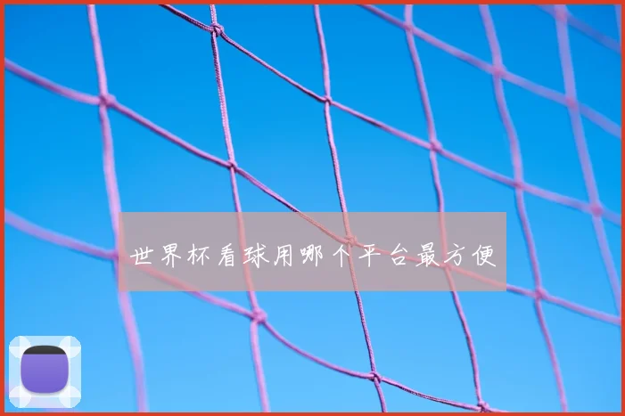 世界杯看球用哪个平台最方便